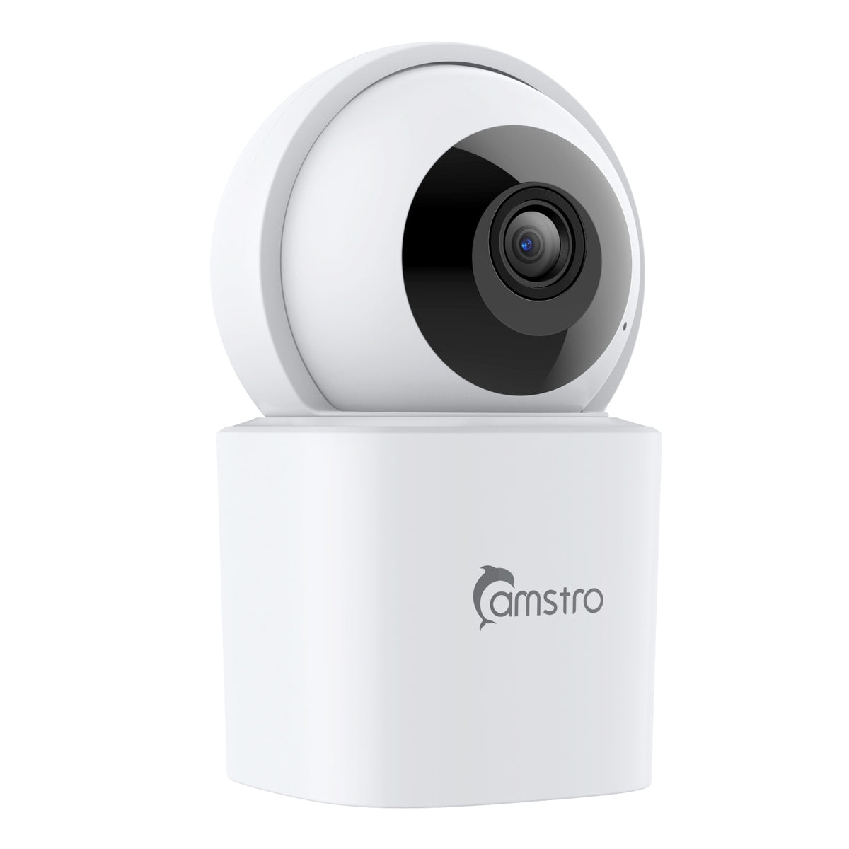 Camstro Video Monitors, 5MP Super HD Indoor PT WiFi IP Camera - Pan & Tilt, Day Night Vision, Two-way Audio