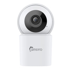 Camstro Video Monitors, 5MP Super HD Indoor PT WiFi IP Camera - Pan & Tilt, Day Night Vision, Two-way Audio