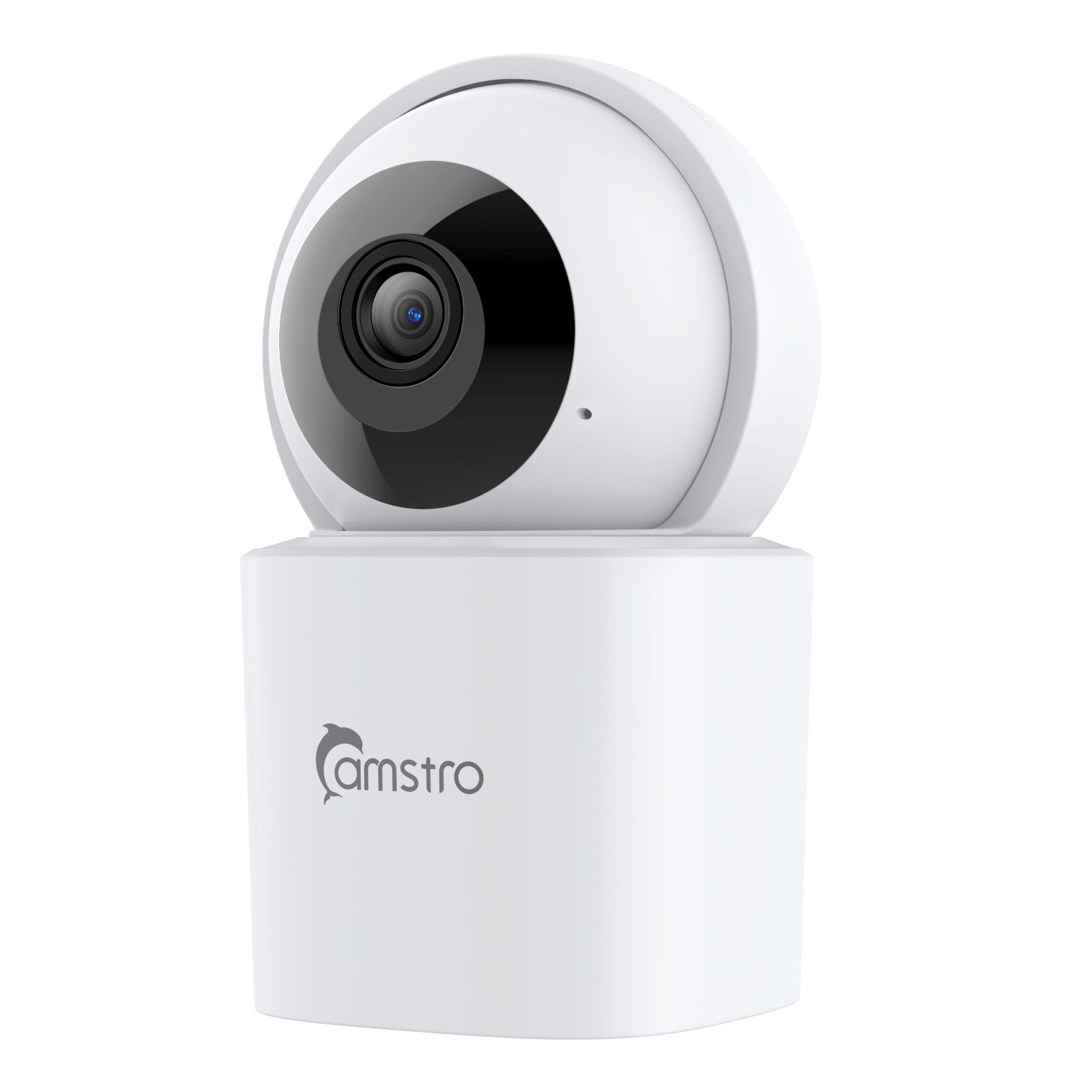 Camstro Video Monitors, 5MP Super HD Indoor PT WiFi IP Camera - Pan & Tilt, Day Night Vision, Two-way Audio